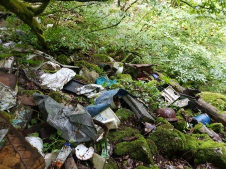 Sanacija črnega odlagališča – Banova jama 077